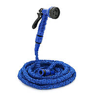 Садовый шланг KY-150B 15-45м Blue с распылителем и насадкой на кран Box lamp