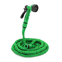 Садовый шланг KY-150G 15-45м Green с распылителем и насадкой на кран Box lamp