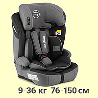 Автокрісло Sesttino Rocker Isofix Grey 9 36 кг дитяче автокрісло з поворотом 360° і системою ISOFIX для максимального захисту