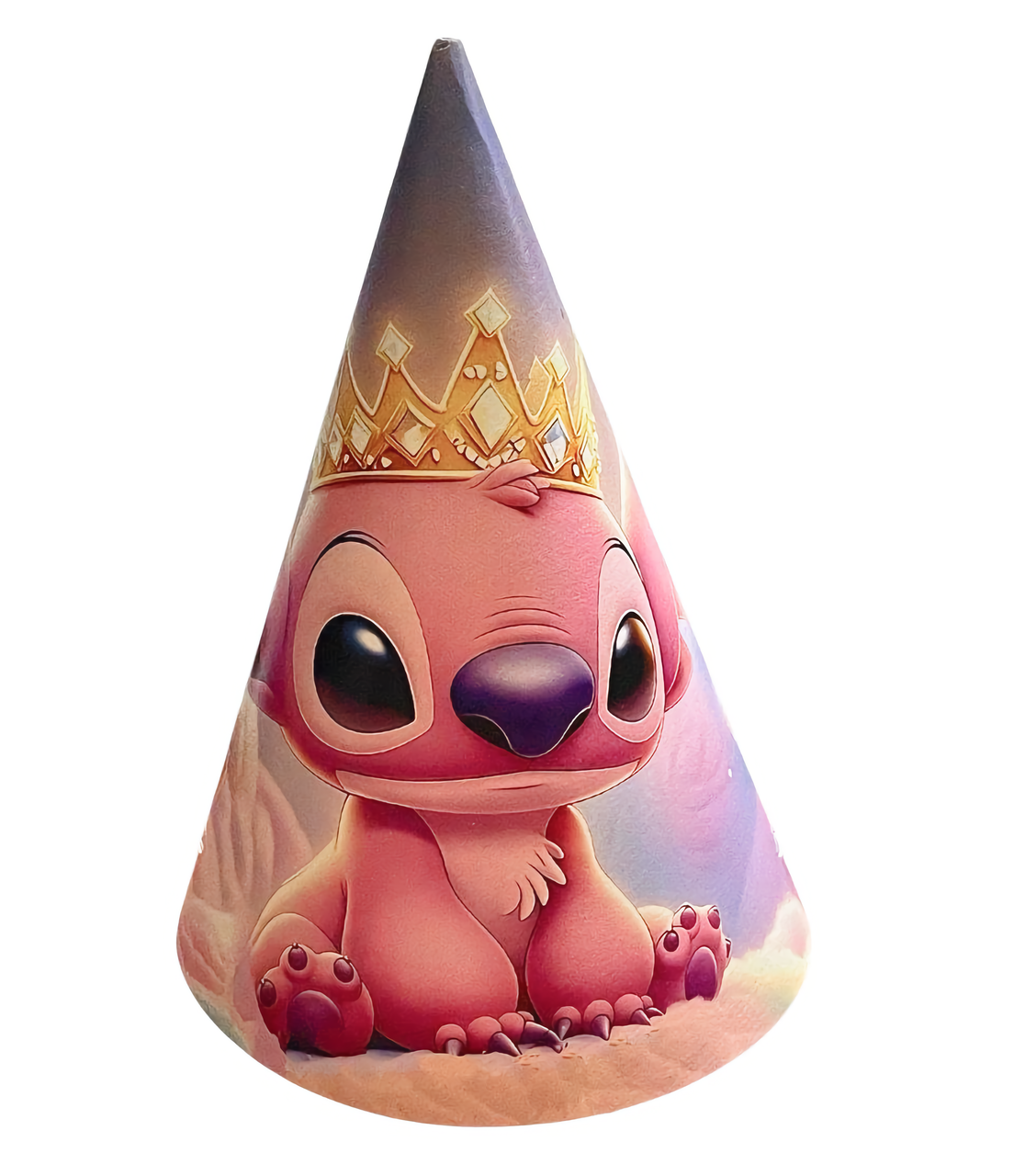 Ковпак святковий  Подружка Стіча — Ейнджел | Ковпачок для дня народження, вечірки, дитячого свята