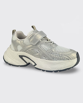 Дитячі кросівки на дівчинку Jong Golf сірі (C11543-3)