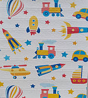 Самоклеюча Декоративна 3D панель в дитячу кімнату 700x700x4мм