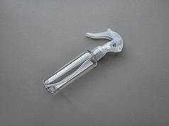 100 - 107 мл прозорий флакон круглий ПЕТ тара з прозорим мінітригером 20/410