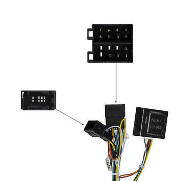 Адаптер штатного підсилювача Feeldo Citroen C1 2005-2014 Peugeot 107 2005-2014 (6225)