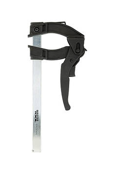 Струбцина ревічна швидкозатискна MASTERTOOL GM тип F 200х90 мм сила затискання 600 Н (07-0013)