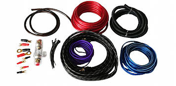 Набір дротів для підсилювача сабвуфера Boschmann BM Audio AWT-8K 6.1 м 3000 W (3_00406)