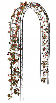 Арка садова-пергола GardenLine DEN9036 130 X 39 X 260 см Чорний