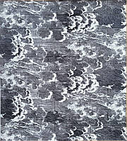 Самоклеючі 3D панелі під сіру цеглу 700*770*4мм чорні хмари 3д шпалери, декор на стіни!