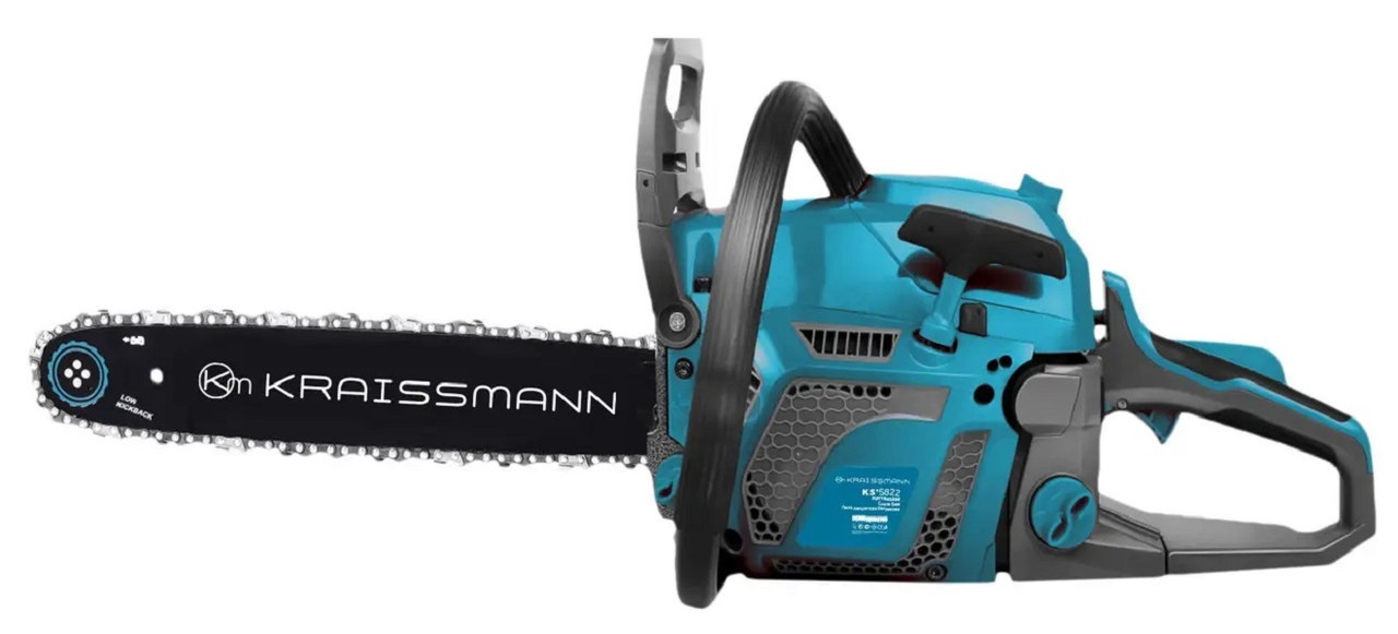 Пила ланцюгова бензинова одноручна KRAISSMANN KS 5822, фото 1