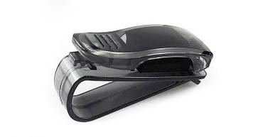 Портативна багатофункціональна кліпса в авто для грошей, окулярів і карток Safebaby SD1303 Чорний