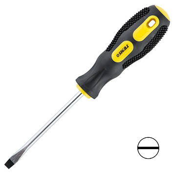 Викрутка шліцьова SL6.0×100 мм CrV SIGMA (4006381)