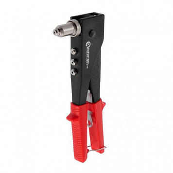 Пістолет заклепувальний ручний INTERTOOL RT-0002 Чорно-червоний (50226)