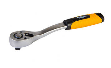 Трещотка гнутая MASTERTOOL 1/2" 72Т (78-0142)