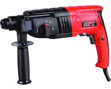 Перфоратор MPT 24 мм 680 Вт 870 об./хв 4850 уд./хв 3 режими Black and Red (MRHL2407)