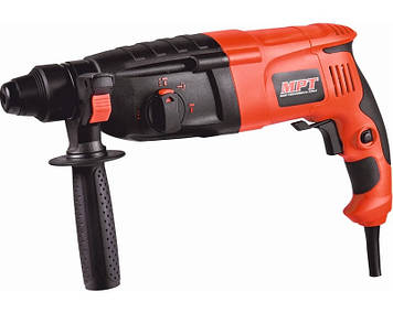 Перфоратор MPT 26 мм 800 Вт 900 об/хв 4850 уд./хв 3 режими Black and Red (MRHL2607)