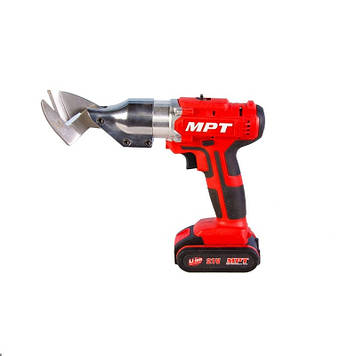 Ножиці акумуляторні для металу MPT 21 В Li-ion 1.5 А·год 2 швидкості 0.1-2 мм Red (MCS2150.C1)