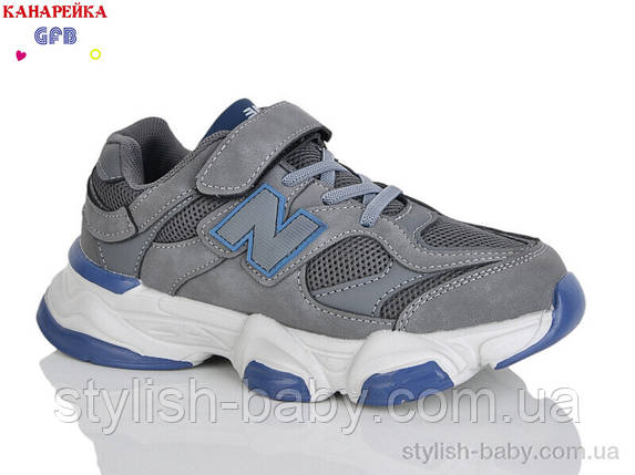 Дитяче взуття гуртом. Дитяче спортивне взуття 2026 бренда GFB — Канарейка для хлопчиків (рр. з 32 по 37), фото 1