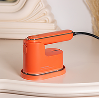 Праски з парою Sokany SK-3069R Праска для одягу з функцією відпарювання помаранчева Парова праска з регулюванням подавання пари