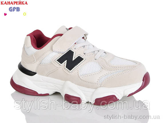 Дитяче взуття гуртом. Дитяче спортивне взуття 2026 бренда GFB — Канарейка для хлопчиків (рр. з 32 по 37), фото 1