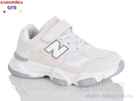 Дитяче взуття гуртом. Дитяче спортивне взуття 2026 бренда GFB — Канарейка для дівчаток (рр. з 32 по 37), фото 1