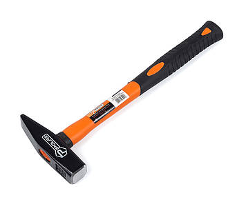 Молоток Polax слюсарний фібергласова гумова ручка 400 г (36-018)