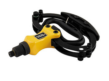 Пістолет для заклепок важільний одноручний Т-подібний MASTERTOOL ПРОФІ CrMo 200 мм Black (21-0720)