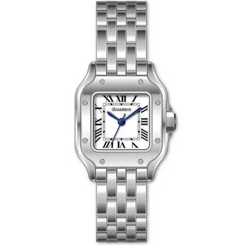 Наручний годинник Guardo 5900381 Сріблястий (012827-1 (m.SS)), фото 1