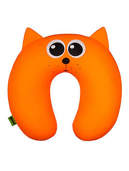 М'який підголівник-антистрес Expetro Кіт жовтогарячий