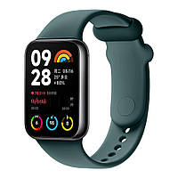 Ремінець змінний для Xiaomi Mi Band 8 Pro Mi Band 9 Pro Redmi Watch 4 силіконовий колір Meditation Green kalyna