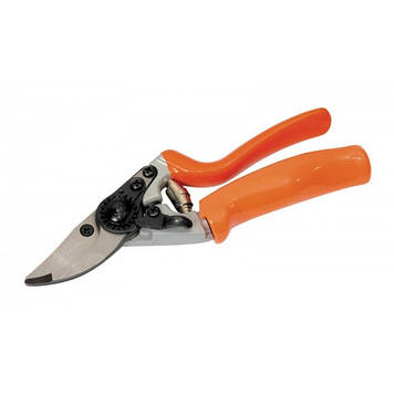 Секатор садовий MASTERTOOL з поворотною ручкою 215 мм знімне лезо НІЖ 14-6111