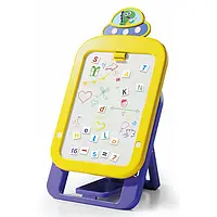 Дитяча магнітна двостороння дошка для малювання та навчання з аксесуарами kalyna