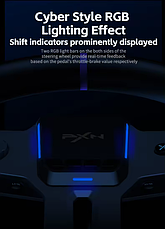 Ігрове кермо з педалями и коробкою передач | PXN TrackForce-1 | PXN-V9GEN2 | PS4, PS3, Xbox X/S, PC | комплектація: кермо, педалі,, фото 2