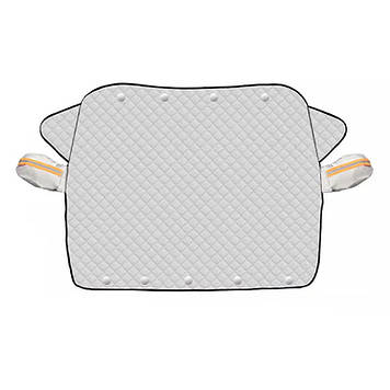 Захисна накидка чохол на лобове Lesko 8228 скло та дзеркала від снігу та сонця на 9 магнітах