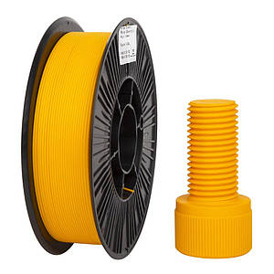 Філамент DSF PLA 1.75 мм, 0.75 кг, 250 м, Жовтий