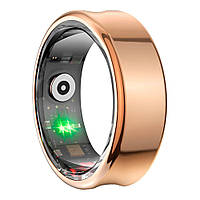 Розумне смарт кільце із захистом від втрати XO Smart Ring RS01 розмір 10 19,8mm колір Золотий kalyna