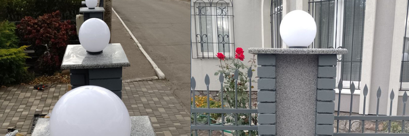 Кришки на паркан з граніту: надійність і захист на довгі роки