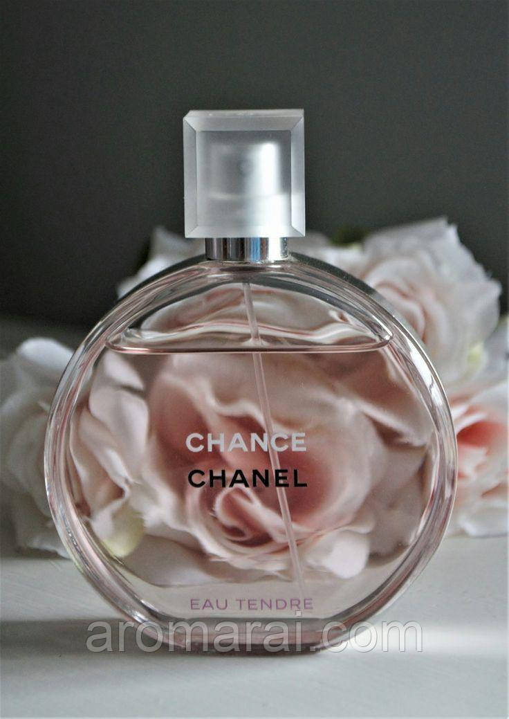 🌸 Жіноча парфумована вода Chanel Chance Eau Tendre (Шанель Шанс Тендер) 100 мл.Стійкий фруктово-квітковий аромат, фото 1