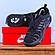 Термо Зимові Кросівки Nike Air Max TN повністю чорні, фото 3