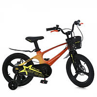 Велосипед дитячий Profi Stellar MB 181020-6 18 дюймів помаранчевий kalyna