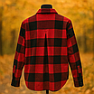 Сорочка жіноча тепла в червоно-черну клитинку oversize WOOLBOOK, фото 3