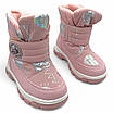 Дитячі зимові черевики для дівчинки Apawwa 24-28р, фото 4