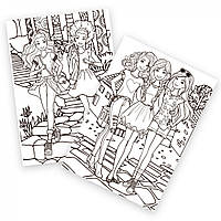 Розмальовка 1Вересня Barbie 8 450169 kalyna