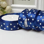 Стрічка атласна з малюнком 5 см оптом