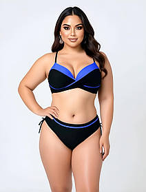 Жіночий купальник Fuba 24043 синій на 48 50 52 54 56 розмір