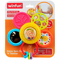 Брязкальце прорізувач Квітка 0776-NI 15 см kalyna