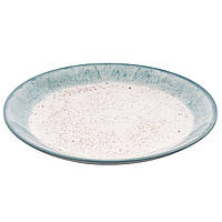 Тарілка десертна Ardesto Siena AR-2919-SWB 19 см блакитна kalyna