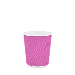 Стакан паперовий 110 мл гофрований “Bloomy Rose” — 30 шт/уп / 48уп.ящ
