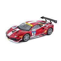Машинка ігрова Bburago Racing Ferrari 488 Challenge 18-26308 kalyna