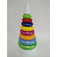 Іграшка Bamsic Піраміда Веселка 3 B-1820 kalyna