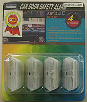 Накладки на двері 64151White/green з габаритом та стробоскопом з підсвічуванням (компл.) kalyna